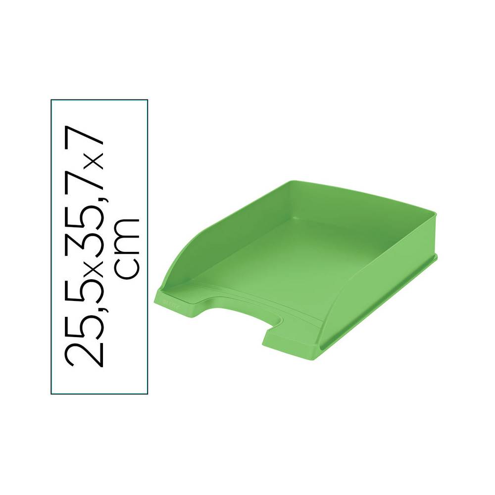 Bandeja sobremesa plastico leitz recycle verde 255x357x70 mm - 52275050