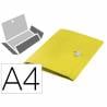 Carpeta leitz recycle gomas tres solapas din a4 polipropileno amarillo - 46220015