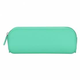 Bolso escolar portatodo antartik silicona rectangular colores surtidos pastel