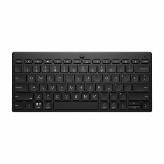 Teclado hp 355 multidispositivo bluetooth inalambrico color negro - 692S9AA