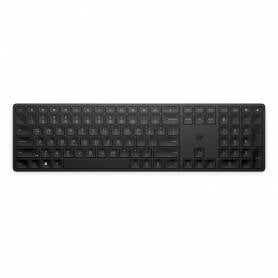 Teclado hp 455 programable inalambrico iluminacion rgb color negro - 4R177AA