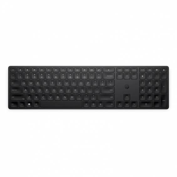 Teclado hp 455 programable inalambrico iluminacion rgb color negro - 4R177AA