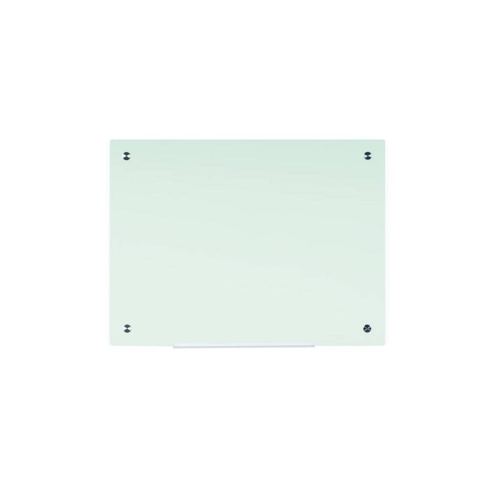 Pizarra cristal bi-office magnetica sin marco blanca 150x120 cm - GL110107