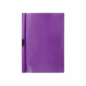 Carpeta beautone dossier pinza lateral 45306 polipropildin a4 violeta 25 h. pinza des-pack de 10 retractilado - 045306