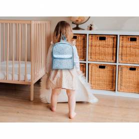 Cartera preescolar liderpapel mochila infantil diseño azul 250x115x210 mm - ME35