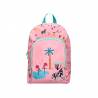 Cartera escolar liderpapel mochila infantil safari diseño cebra rosa - ME37