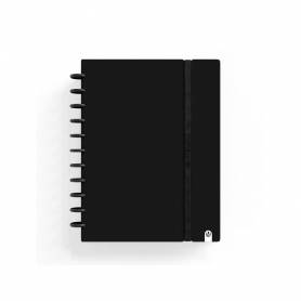 Cuaderno carchivo ingeniox foam a4 80h cuadricula negro - 66024106