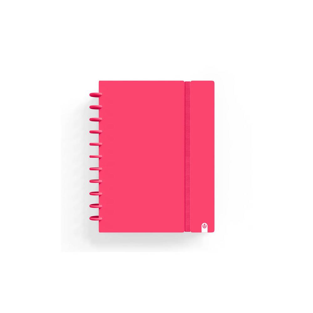 Cuaderno carchivo ingeniox foam a5 80h cuadricula rojo - 66025112