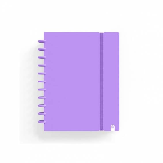 Cuaderno carchivo ingeniox foam a5 80h cuadricula violeta - 66025113
