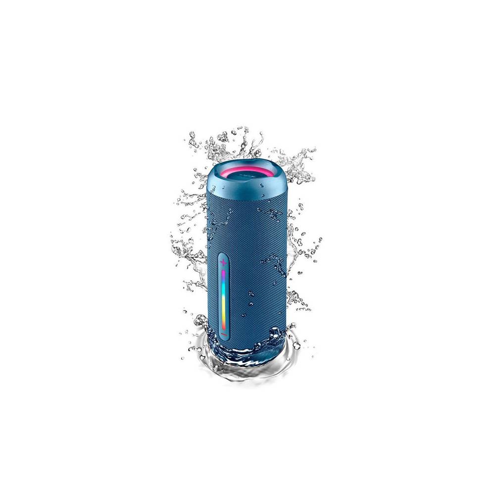 Altavoz ngs roller furia 3 portatil 60w bluetooth luces rgb e impermeabilidad ipx7 color azul - ROLLERFURIA3BLUE