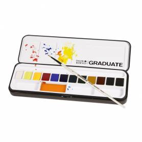 Acuarela daler rowney graduate caja metal de 12 unidades colores surtidos - D135900012