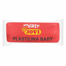 Plastilina jovi my first baby super blanda 38 g color rojo caja de 18 unidades - 37005