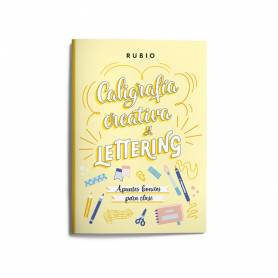 Cuaderno rubio lettering caligrafia creativa apuntes bonitos para clase - LETT_APUNTES