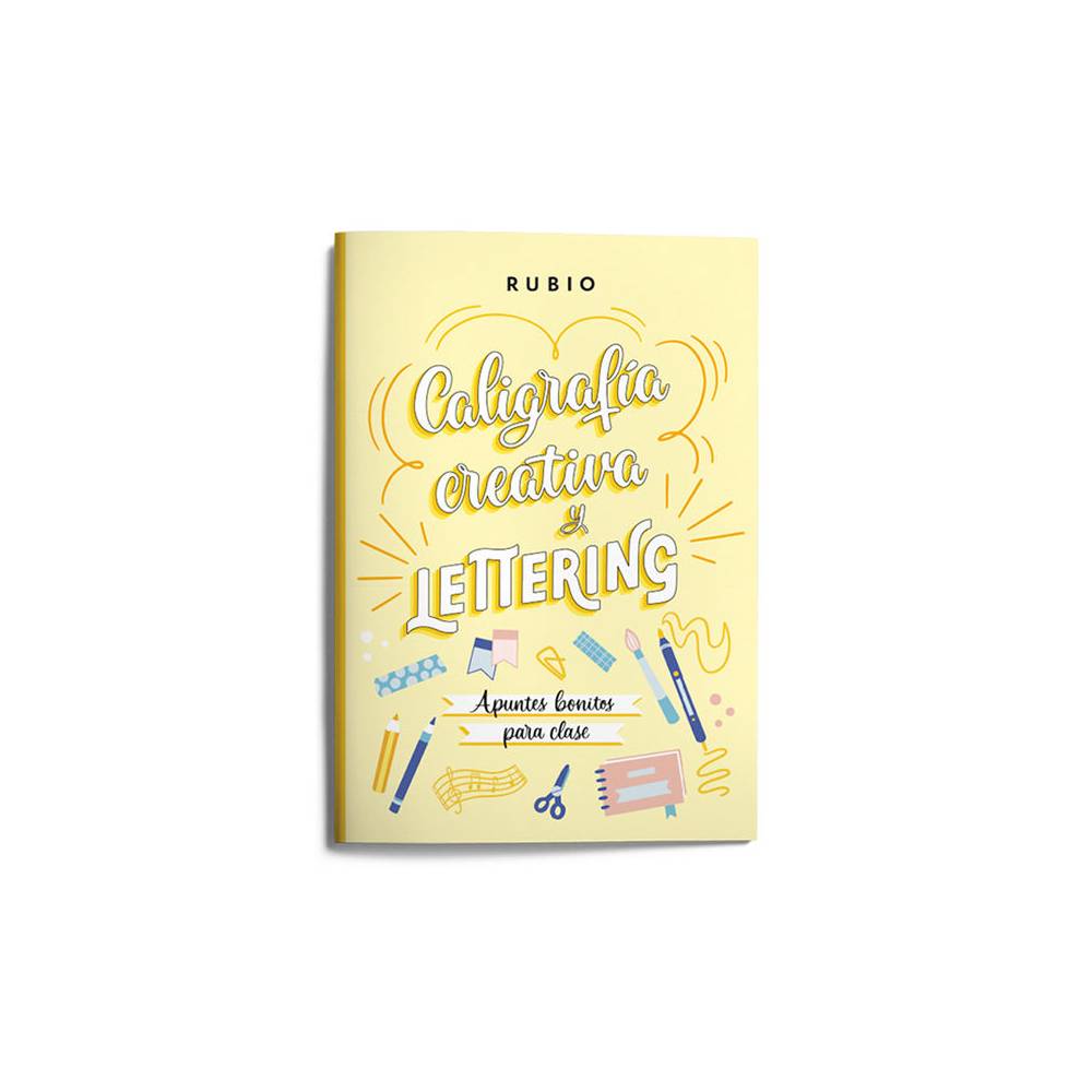 Cuaderno rubio lettering caligrafia creativa apuntes bonitos para clase - LETT_APUNTES