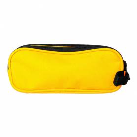 Bolso escolar portatodo antartik doble cremallera color mostaza 210x60x80 mm