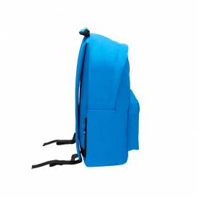 Cartera antartik mochila con asa y bolsillos con cremallera color azul 310x160x410 mm