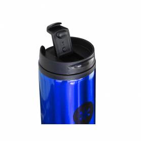 Vaso antartik acero inoxidable con tapa dosificador de seguridad y base acolchada 290 ml color azul