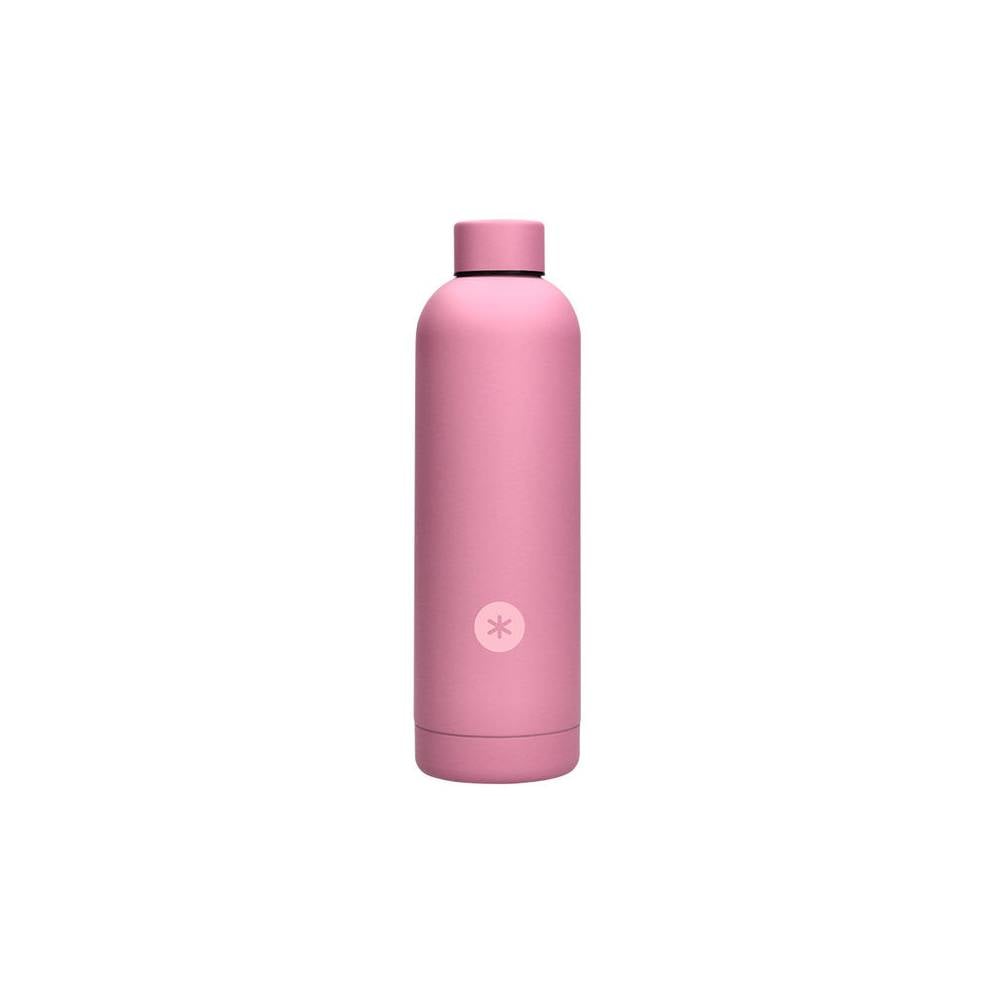 Botella portaliquidos antartik isotermica acero inoxidable libre de bpa color rosa 500 ml