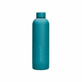 Botella portaliquidos antartik isotermica acero inoxidable libre de bpa color turquesa 750 ml