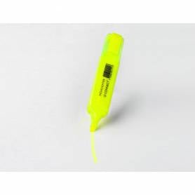 Rotulador q-connect fluorescente amarillo punta biselada