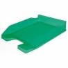 Bandeja sobremesa plastico q-connect verde transparente 240x70x340 mm - KF04198