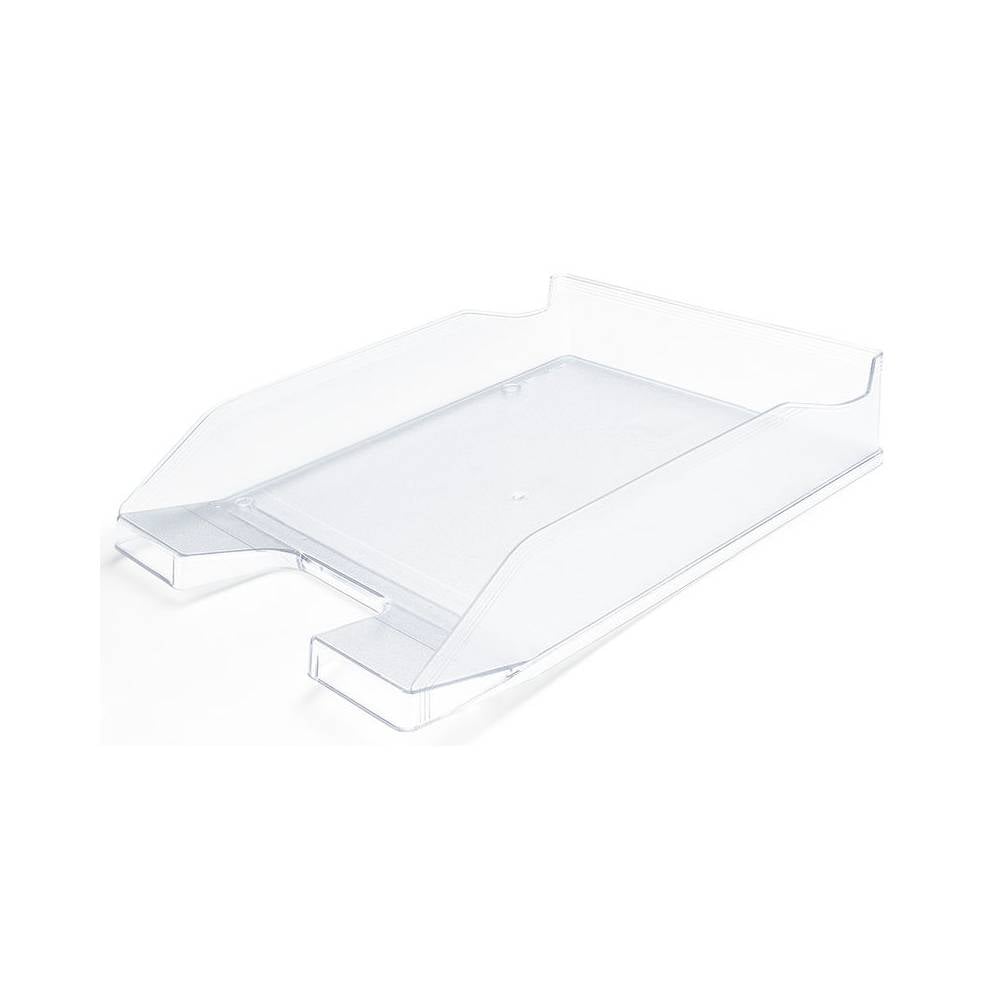 Bandeja sobremesa plastico q-connect transparente 240x70x340 mm