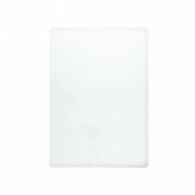 Funda portadocumento folio 90 micras pvc transparente