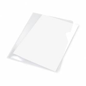 Carpeta dossier uñero plastico q-connect 180 mc folio transparente