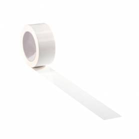 Cinta adhesiva q-connect polipropileno blanca 66 mt x 75 mm para embalaje