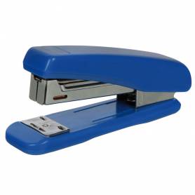 Grapadora q-connect kf11064 plastico azul capacidad 25 hojas