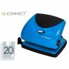 Taladrador q-connect kf02155 azul abertura 2 mm capacidad 20 hojas - KF02155