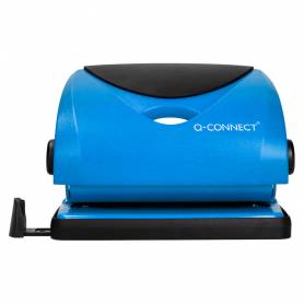 Taladrador q-connect kf02155 azul abertura 2 mm capacidad 20 hojas