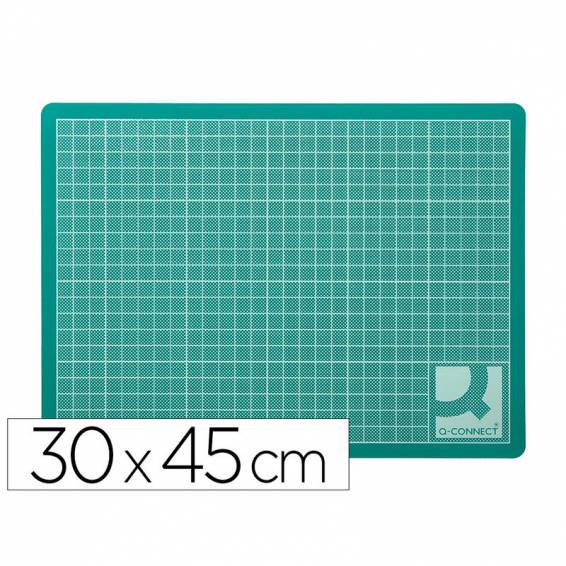 Plancha para corte q-connect din a3 3 mm grosor color verde