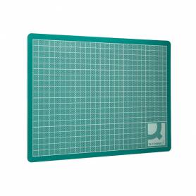 Plancha para corte q-connect din a3 3 mm grosor color verde