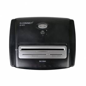 Destructora de documentos q-connect kf15553 capacidad de corte 15 h destruye grapas clips cd y tarjetas 35 litros