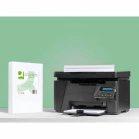 Papel fotocopiadora q-connect ultra white din a4 160 gramos paquete de 250 hojas