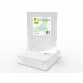 Papel fotocopiadora q-connect ultra white din a3 120 gramos paquete de 250 hojas