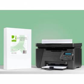 Papel fotocopiadora q-connect ultra white din a3 100 gramos paquete de 500 hojas