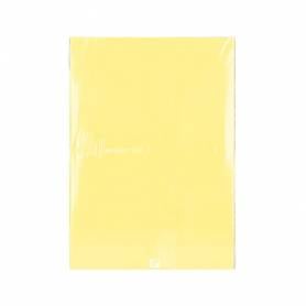 Papel color q-connect din a3 80gr amarillo paquete de 500 hojas