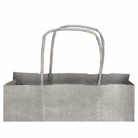 Bolsa kraft q-connect plata asa retorcida 270x120x360 mm