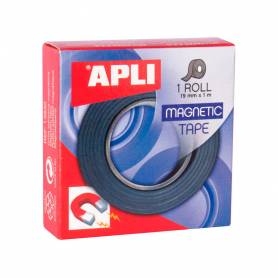 Cinta adhesiva apli magnetica 19mm x 1m