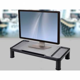 Soporte q-connect para monitor ajustable en altura 555x265x112 mm