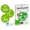 Caja 5 unidades Papel fotocopiadora Navigator din a4 75 gr de gramaje 500 hojas blanco