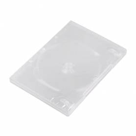 Caja dvd q-connect transparente pack de 5 unidades