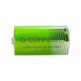 Pila q-connect alcalina c blister de 2 unidades