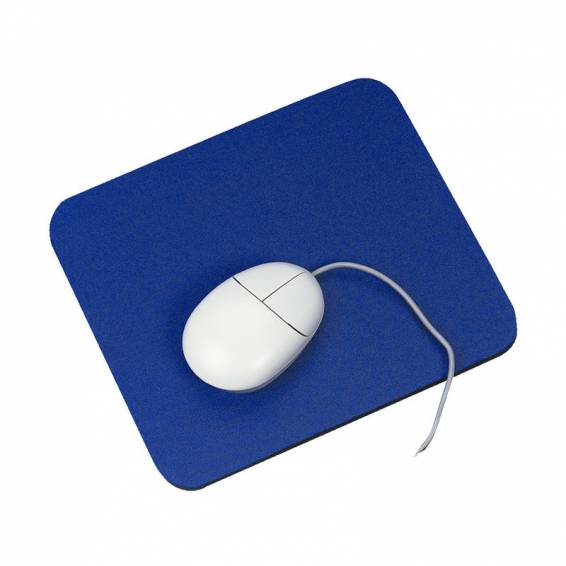 Alfombrilla para raton basic q-connect azul 260x220x6 mm