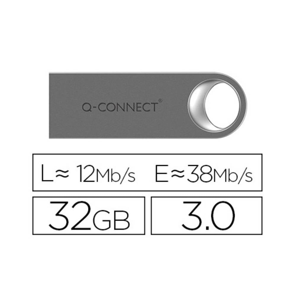 Memoria usb q-connect flash premium 32 gb 3.0