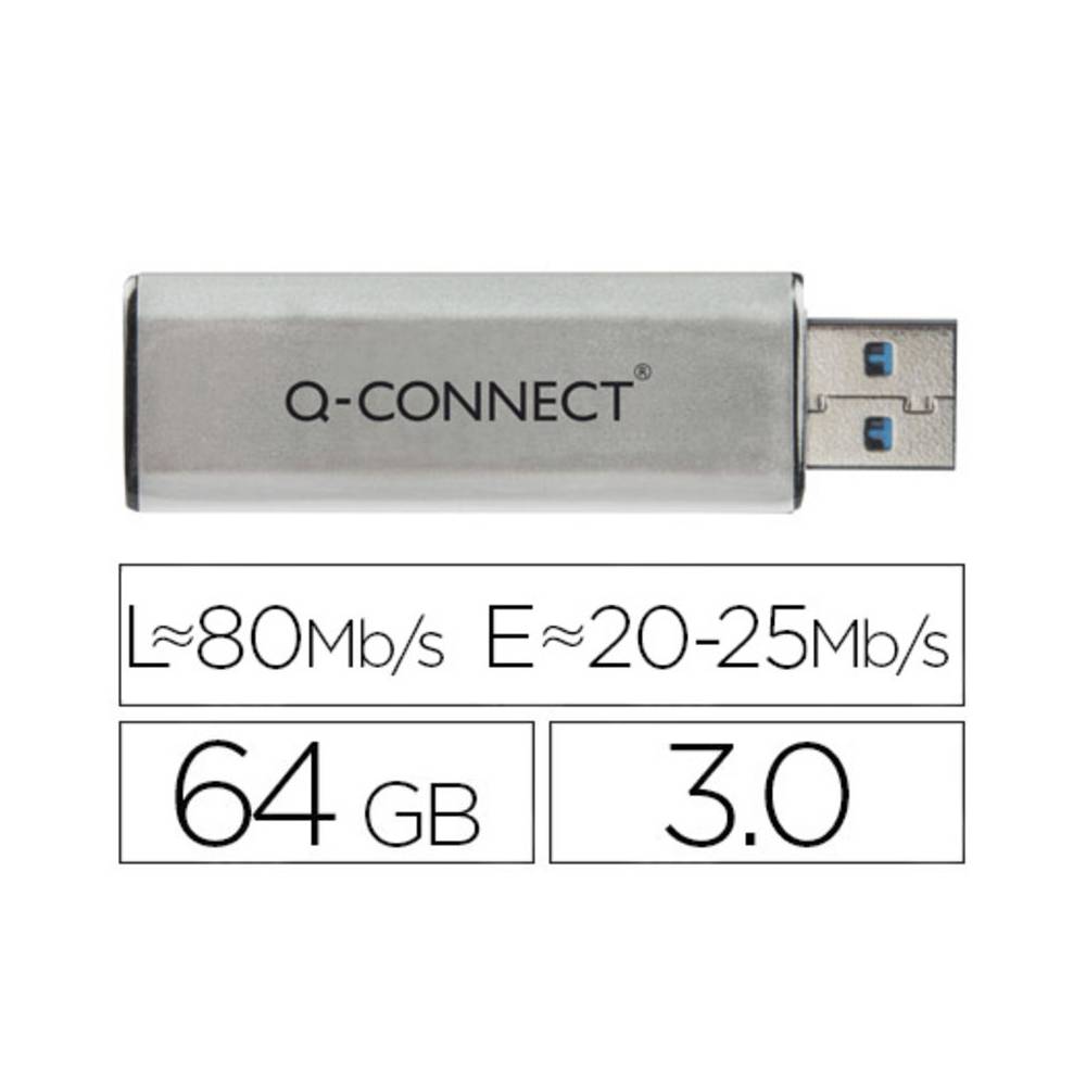 Memoria usb q-connect flash 64 gb 3.0