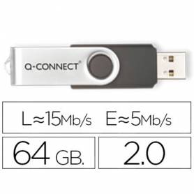 Memoria usb q-connect flash 64 gb 2.0