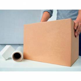 Caja para embalar q-connect usos varios carton doble canal marron 304x150x217 mm